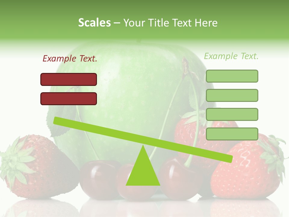 Black Fresh Dessert PowerPoint Template