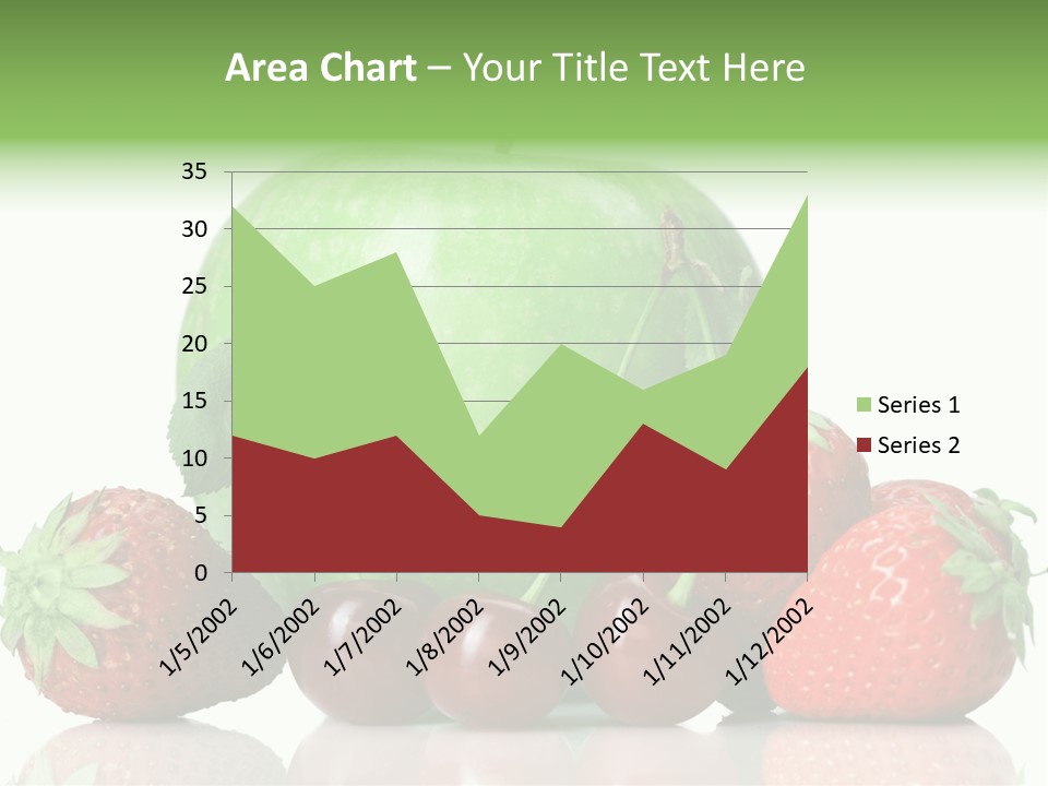 Black Fresh Dessert PowerPoint Template
