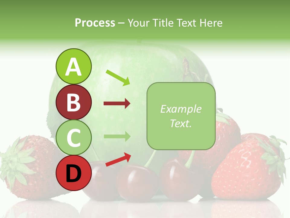 Black Fresh Dessert PowerPoint Template