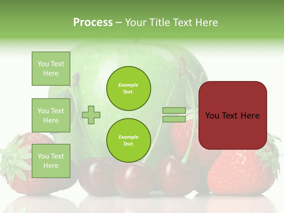 Black Fresh Dessert PowerPoint Template