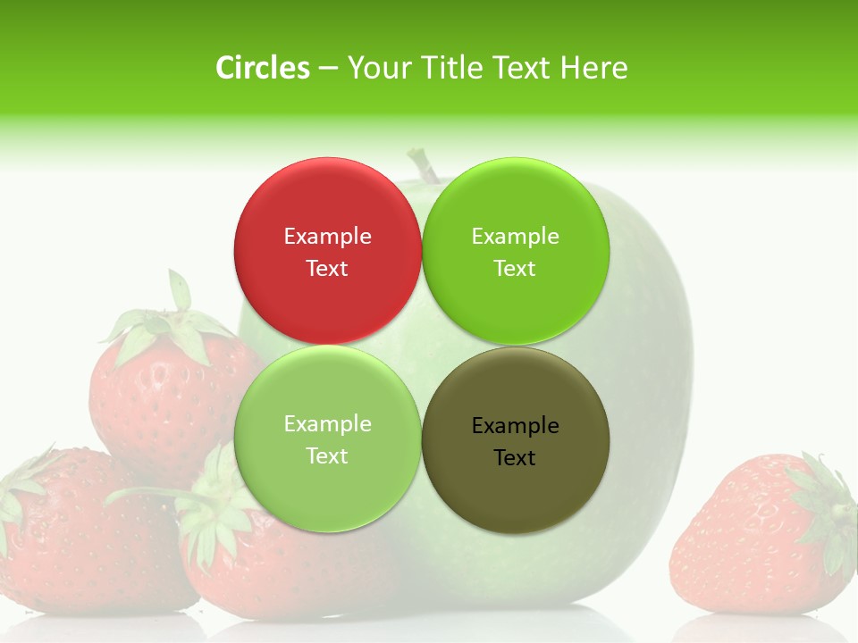 Black Red Refreshment PowerPoint Template