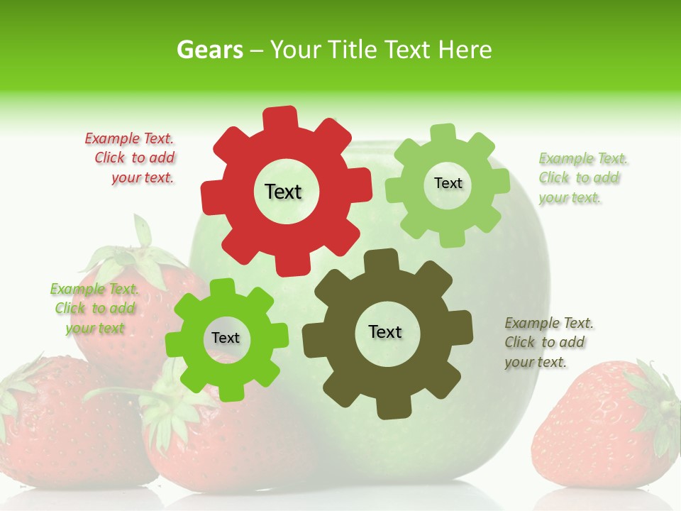 Black Red Refreshment PowerPoint Template