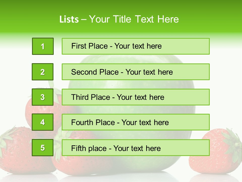 Black Red Refreshment PowerPoint Template