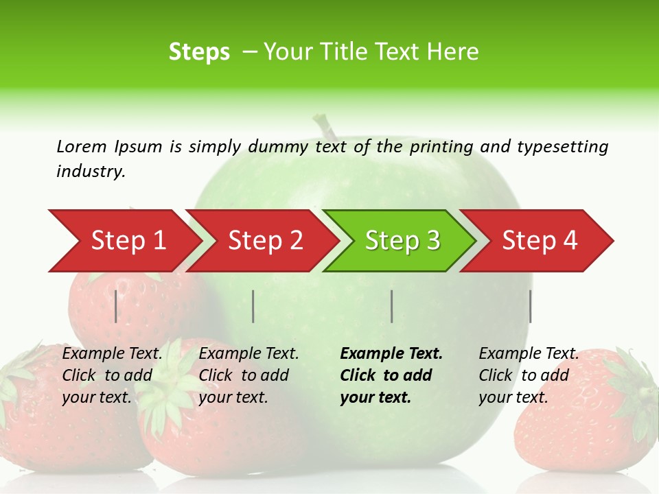 Black Red Refreshment PowerPoint Template