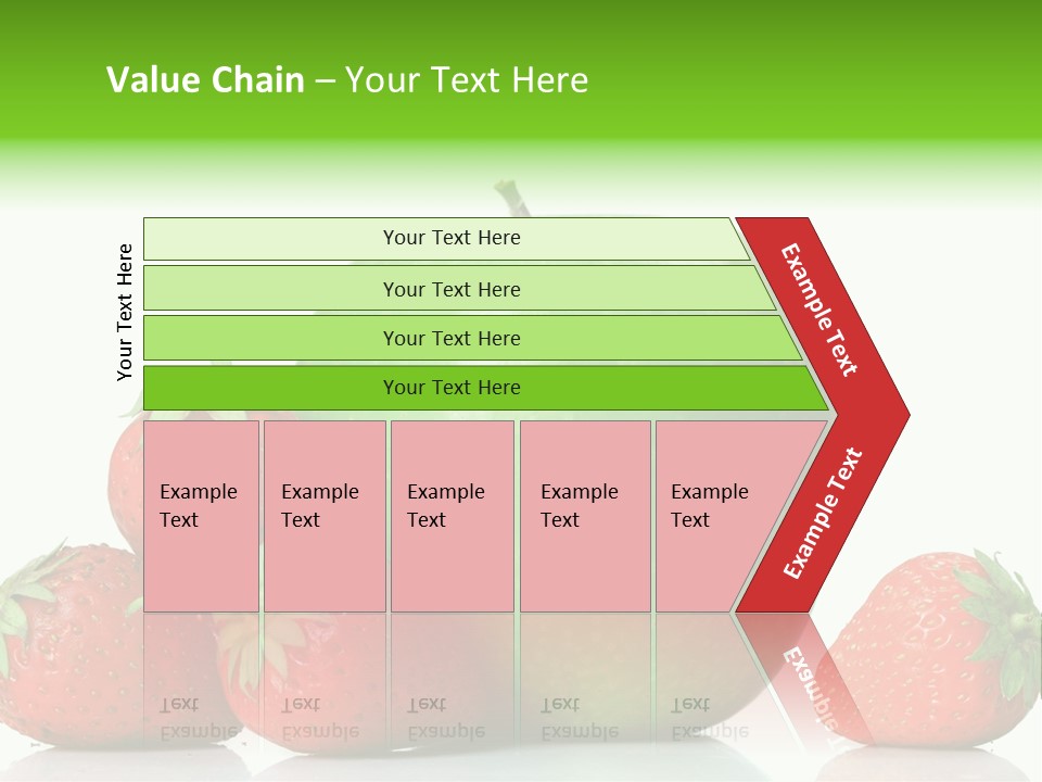 Black Red Refreshment PowerPoint Template
