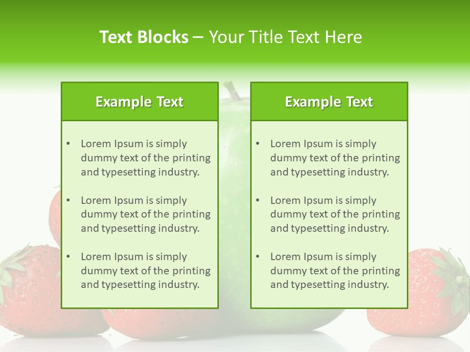 Black Red Refreshment PowerPoint Template