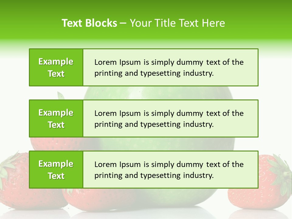 Black Red Refreshment PowerPoint Template