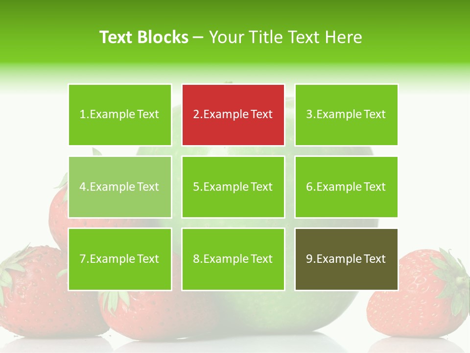 Black Red Refreshment PowerPoint Template