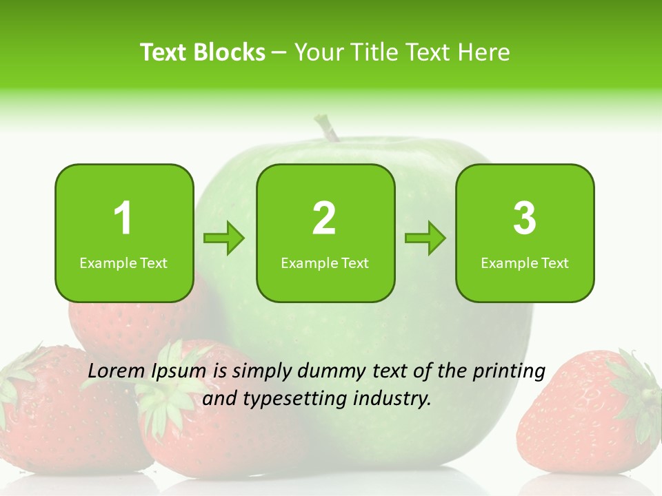 Black Red Refreshment PowerPoint Template
