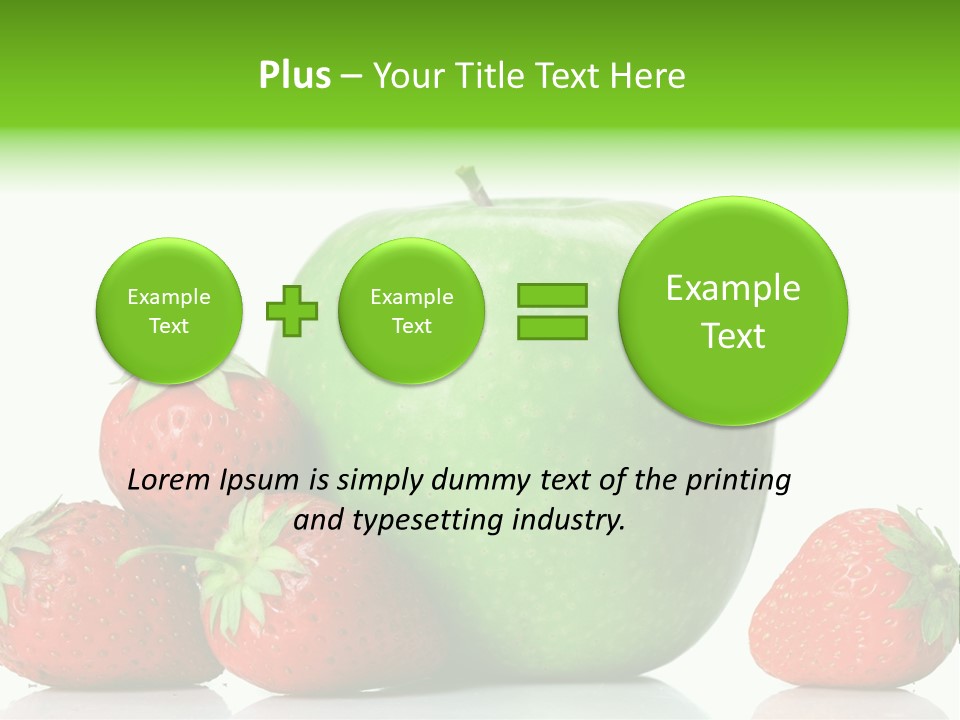 Black Red Refreshment PowerPoint Template