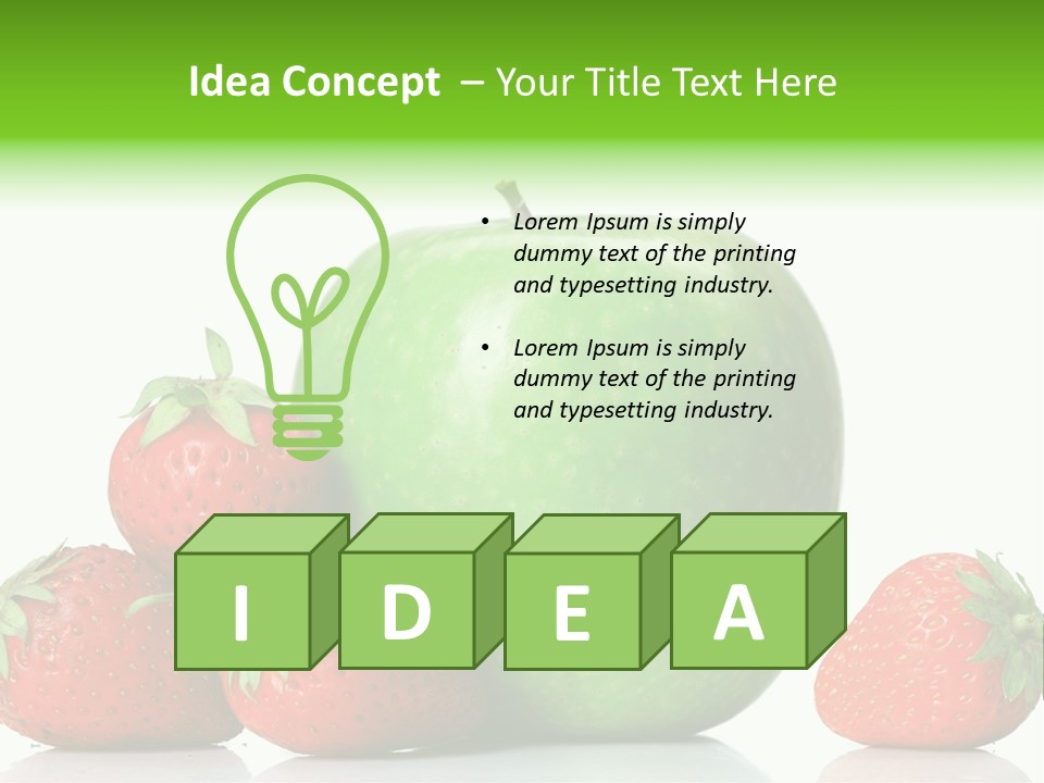 Black Red Refreshment PowerPoint Template