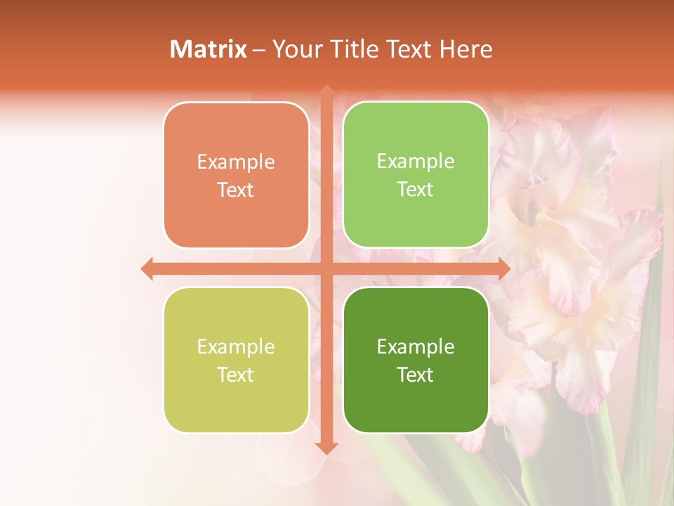 Gardening Close Floral PowerPoint Template