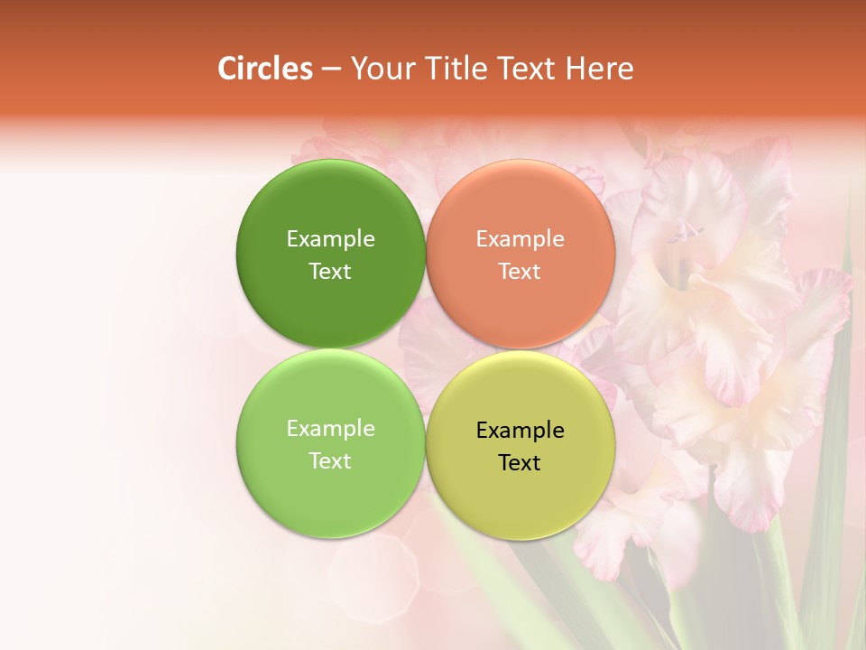 Gardening Close Floral PowerPoint Template