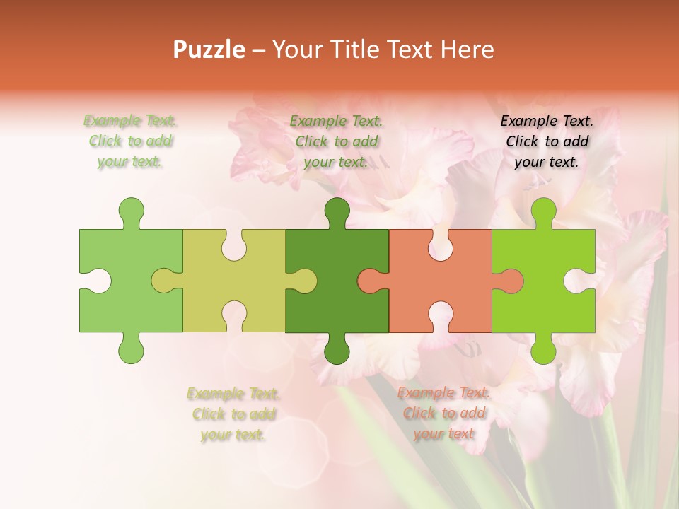 Gardening Close Floral PowerPoint Template