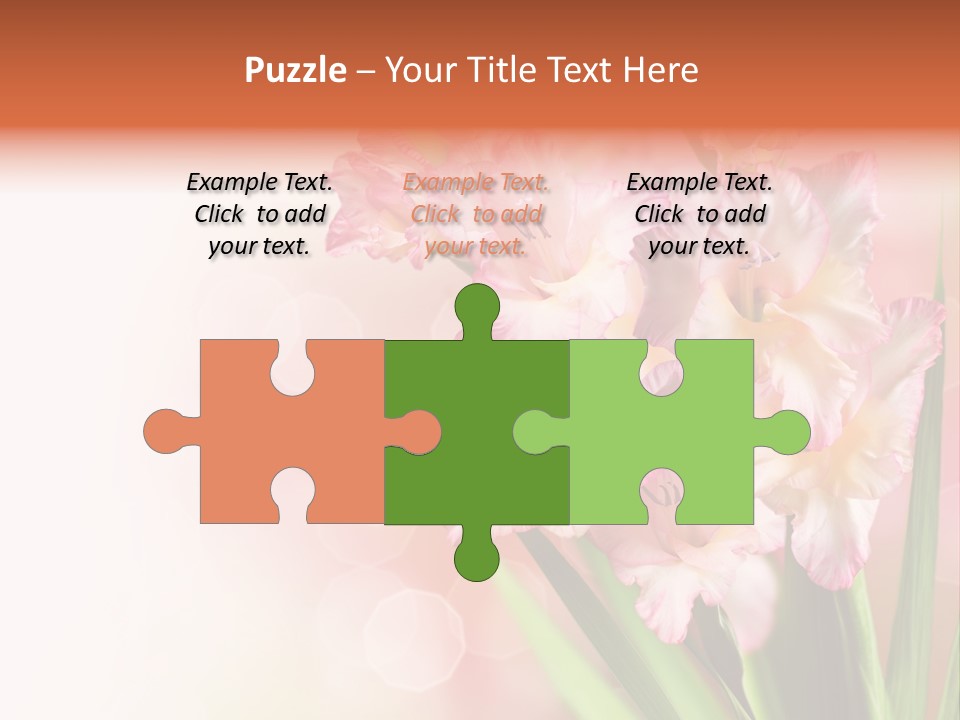 Gardening Close Floral PowerPoint Template