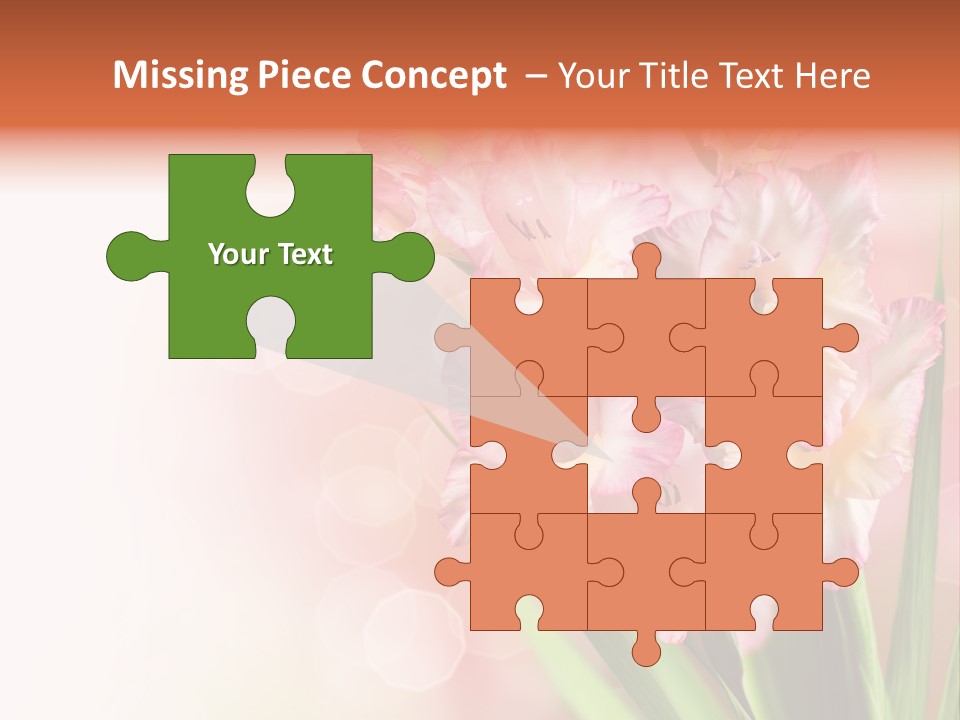 Gardening Close Floral PowerPoint Template