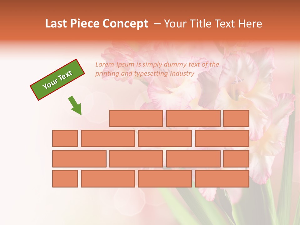 Gardening Close Floral PowerPoint Template