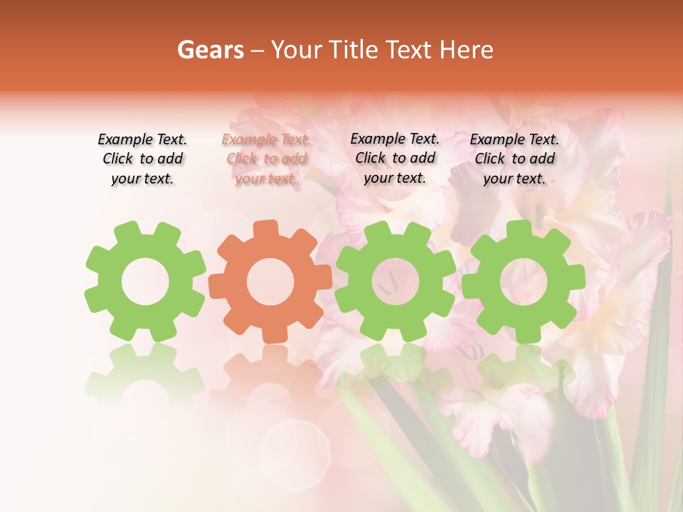Gardening Close Floral PowerPoint Template