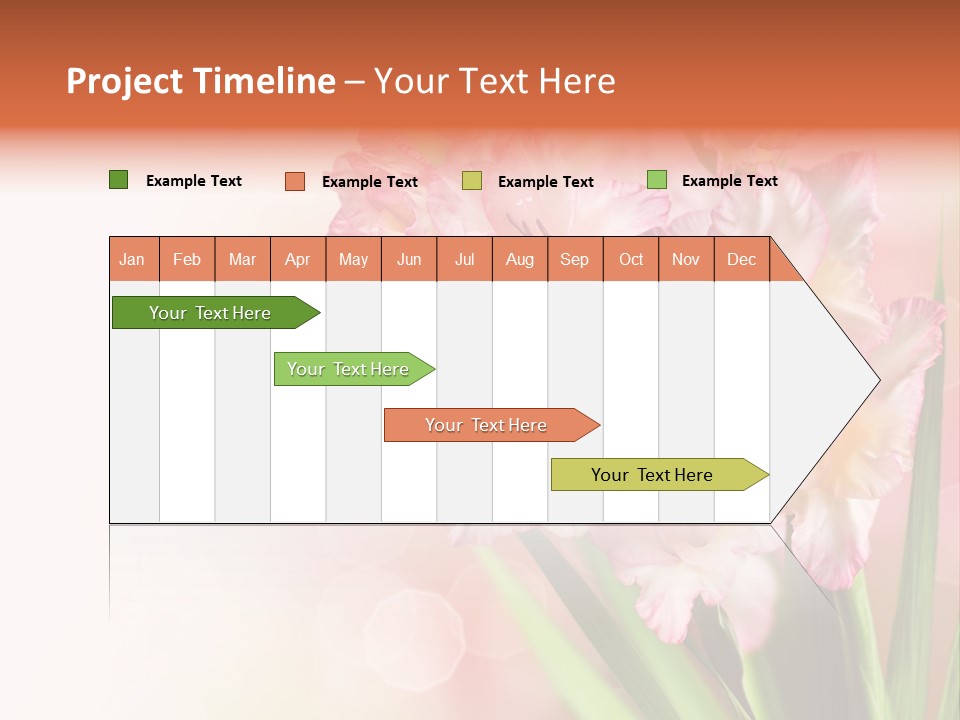 Gardening Close Floral PowerPoint Template