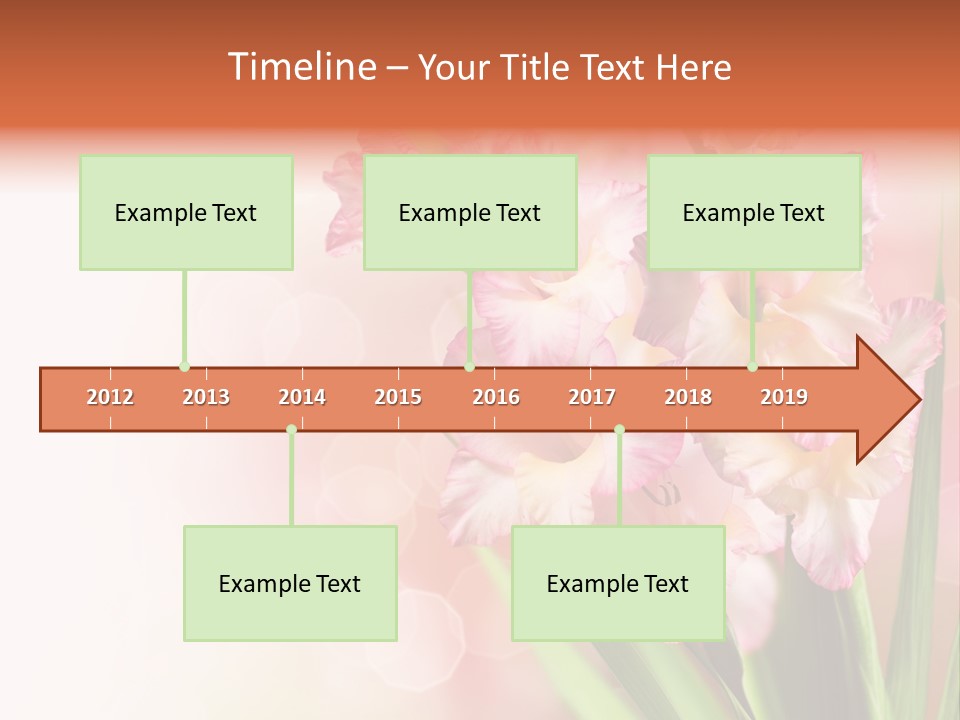 Gardening Close Floral PowerPoint Template