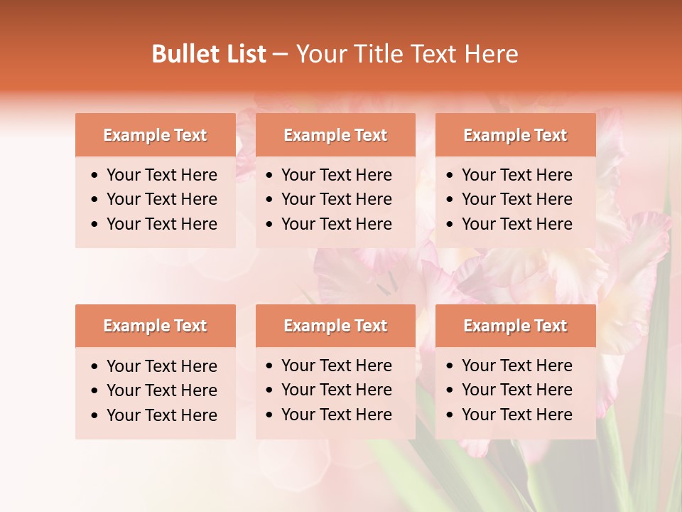 Gardening Close Floral PowerPoint Template