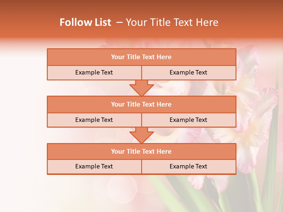 Gardening Close Floral PowerPoint Template