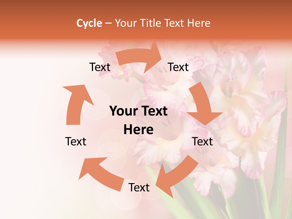 Gardening Close Floral PowerPoint Template