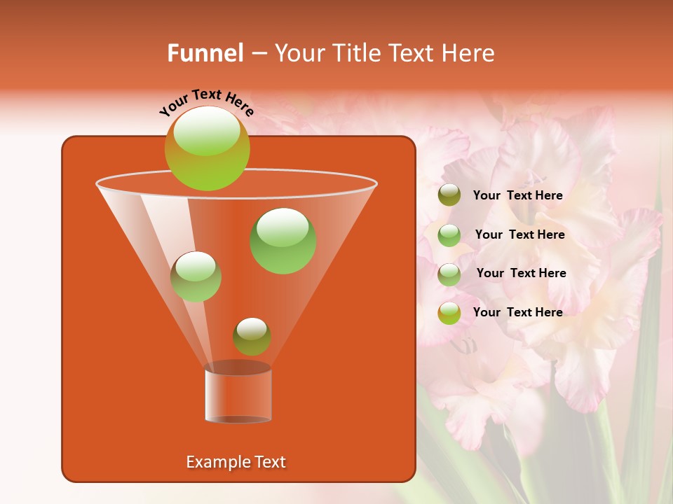 Gardening Close Floral PowerPoint Template