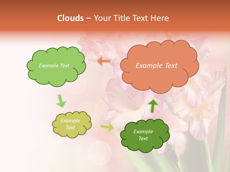 Gardening Close Floral PowerPoint Template
