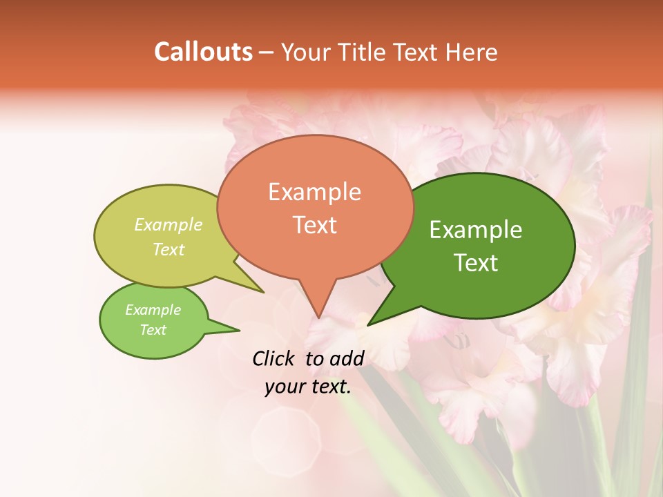 Gardening Close Floral PowerPoint Template