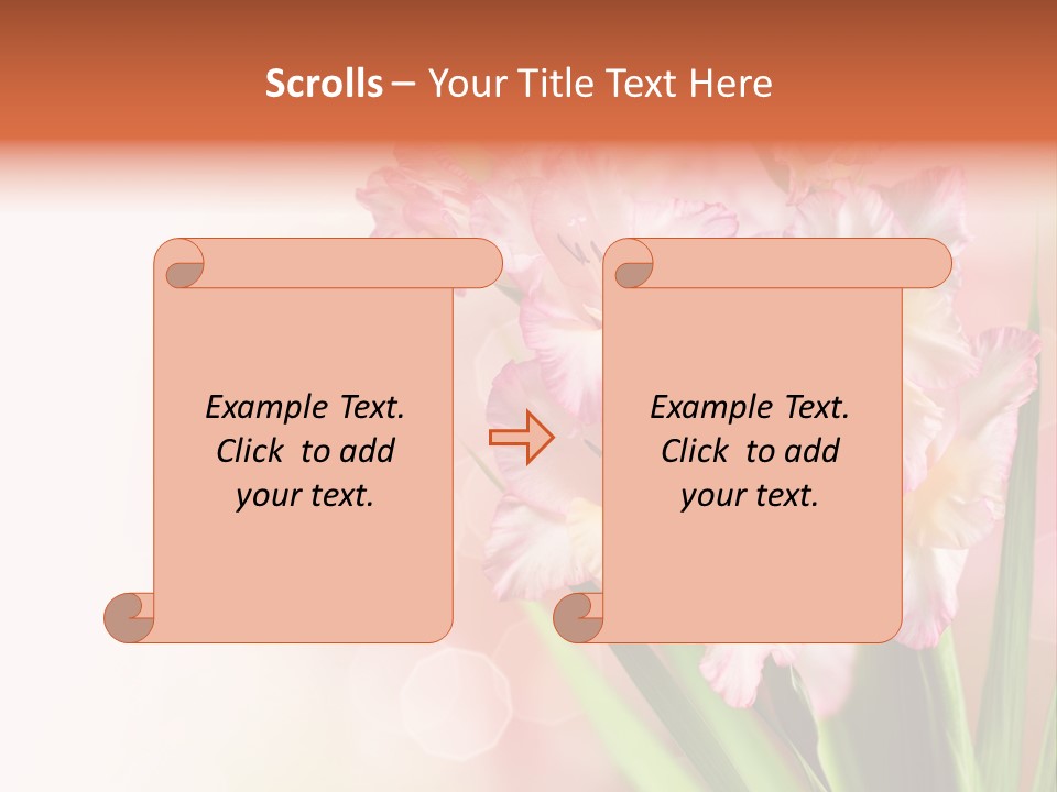 Gardening Close Floral PowerPoint Template