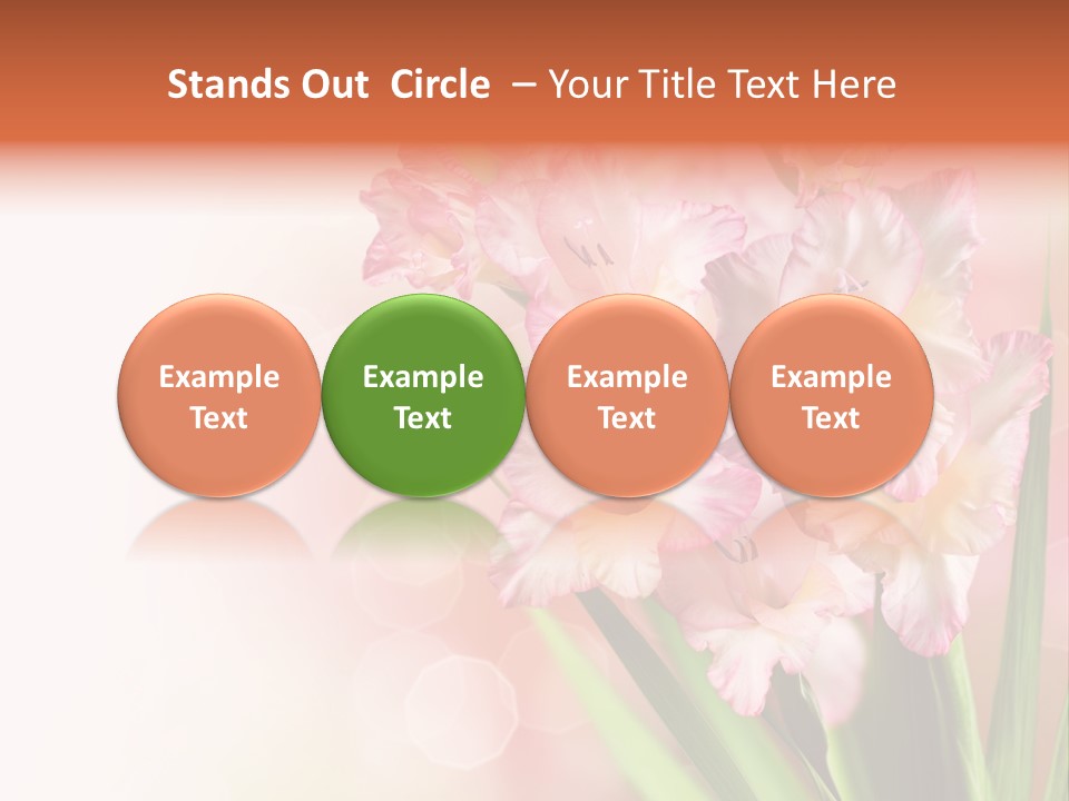 Gardening Close Floral PowerPoint Template