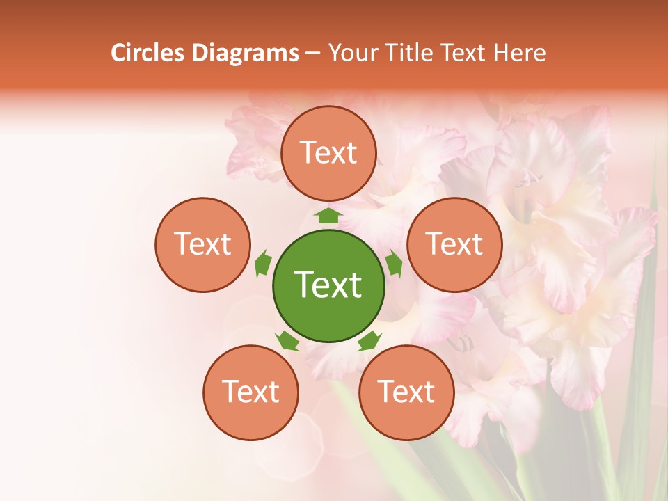 Gardening Close Floral PowerPoint Template