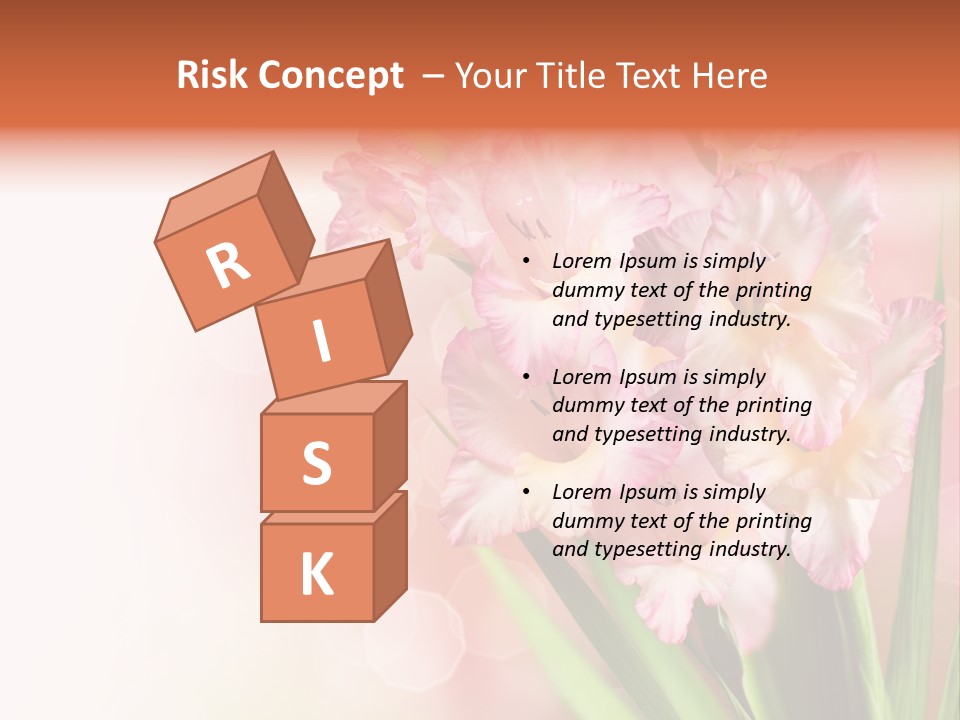 Gardening Close Floral PowerPoint Template