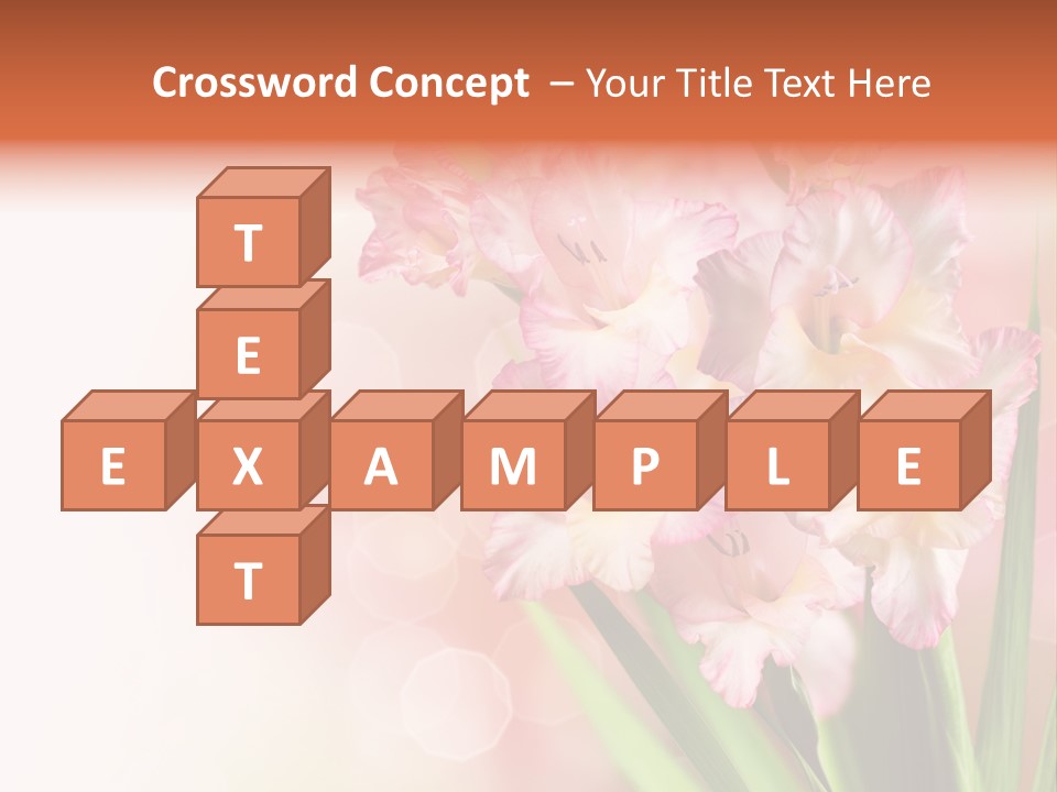 Gardening Close Floral PowerPoint Template