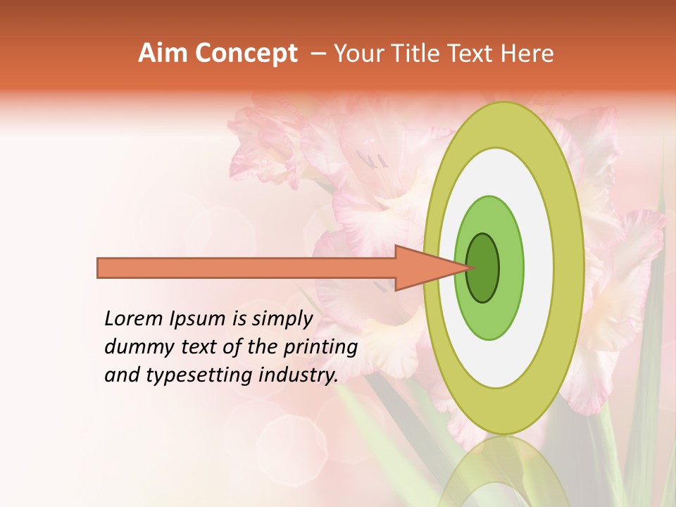 Gardening Close Floral PowerPoint Template
