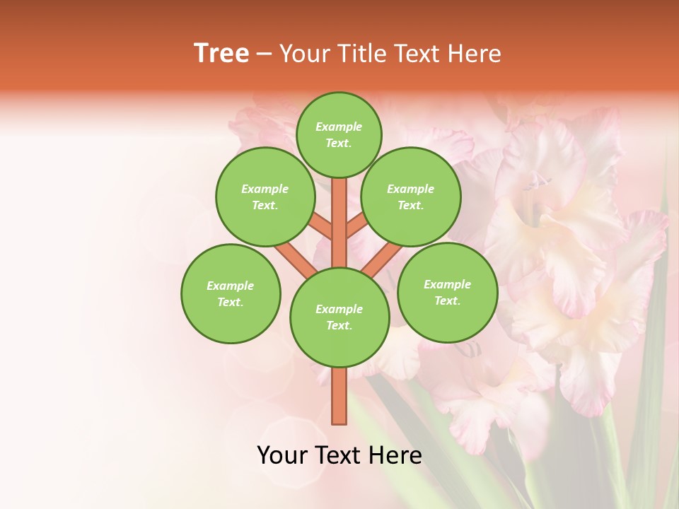 Gardening Close Floral PowerPoint Template