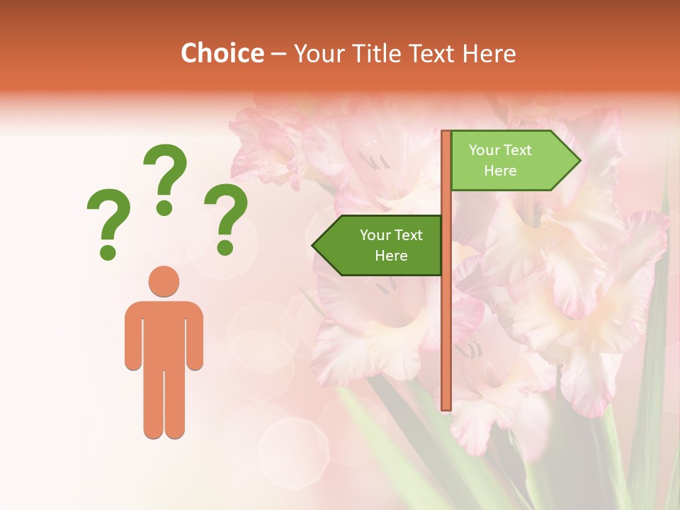 Gardening Close Floral PowerPoint Template