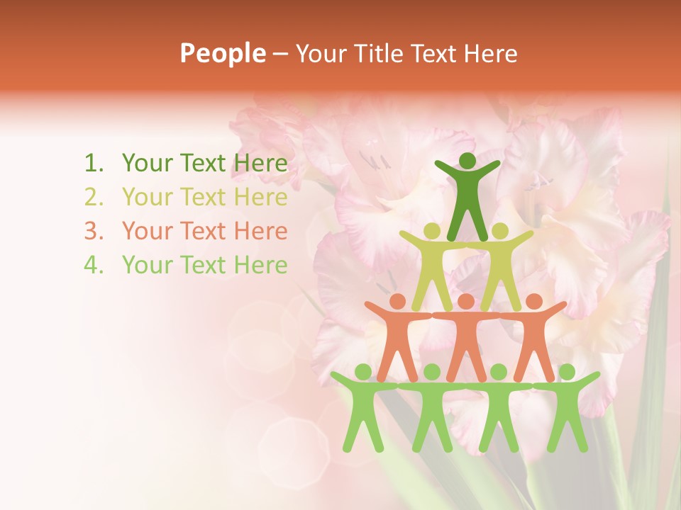 Gardening Close Floral PowerPoint Template