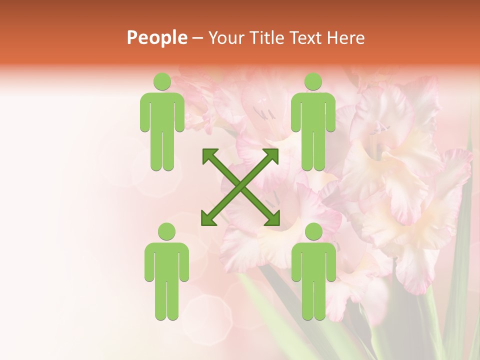 Gardening Close Floral PowerPoint Template