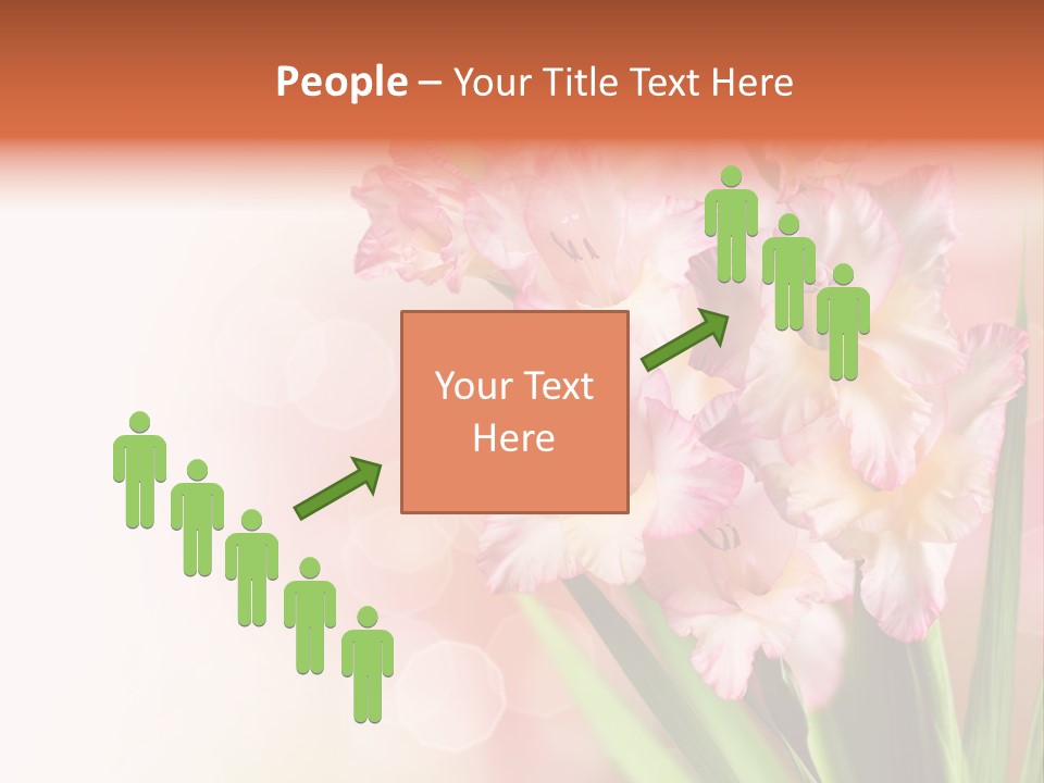 Gardening Close Floral PowerPoint Template