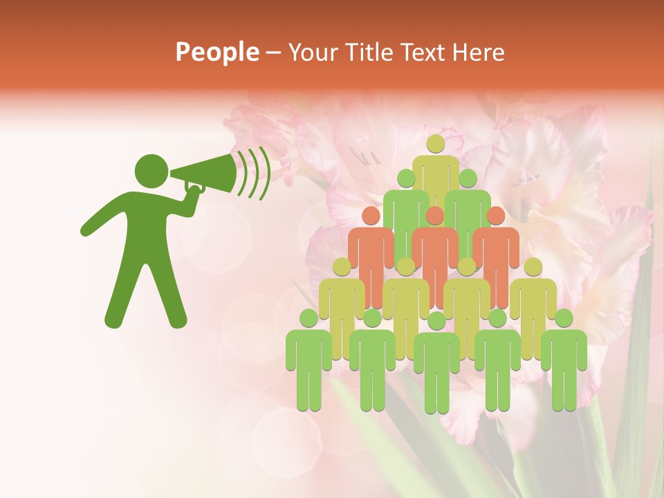 Gardening Close Floral PowerPoint Template