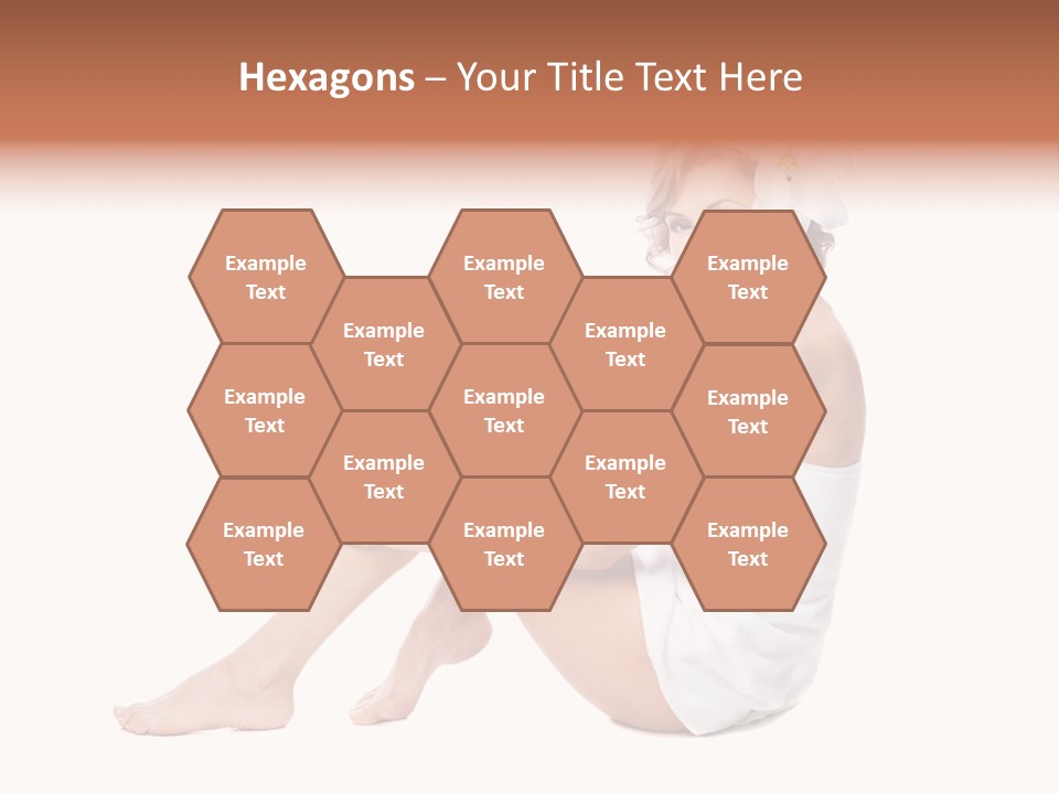 Towel Isolated Sexy PowerPoint Template