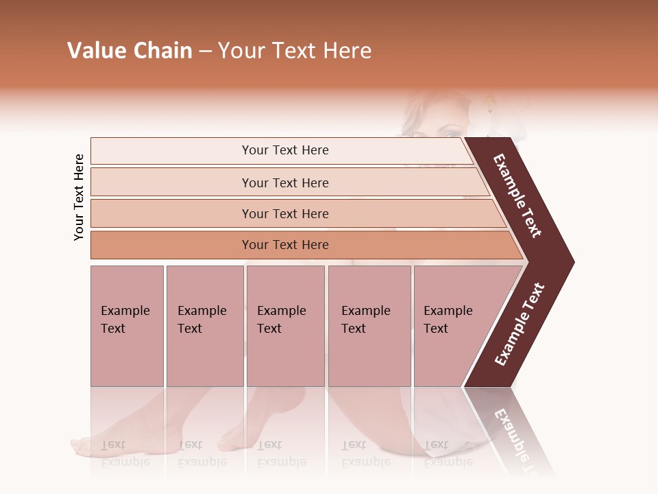 Towel Isolated Sexy PowerPoint Template