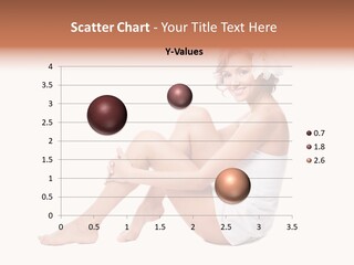 Towel Isolated Sexy PowerPoint Template