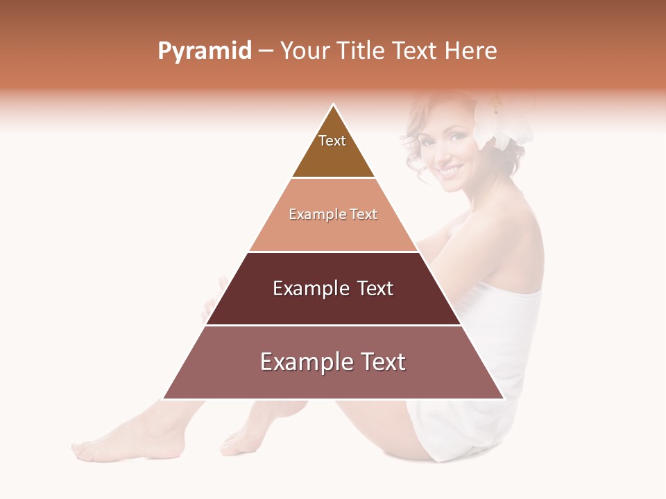 Towel Isolated Sexy PowerPoint Template