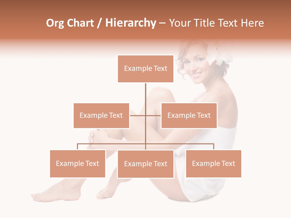 Towel Isolated Sexy PowerPoint Template