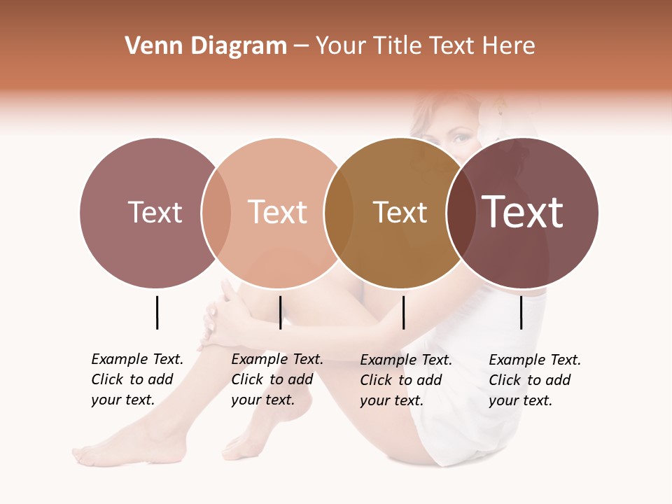 Towel Isolated Sexy PowerPoint Template