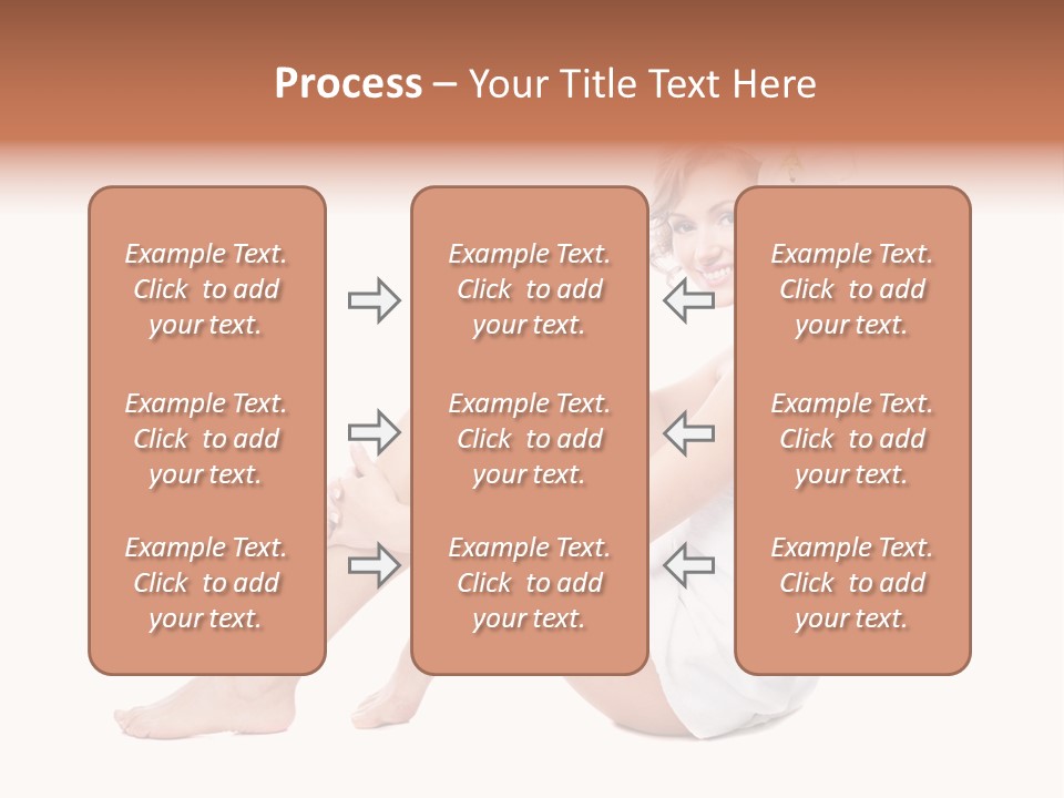 Towel Isolated Sexy PowerPoint Template