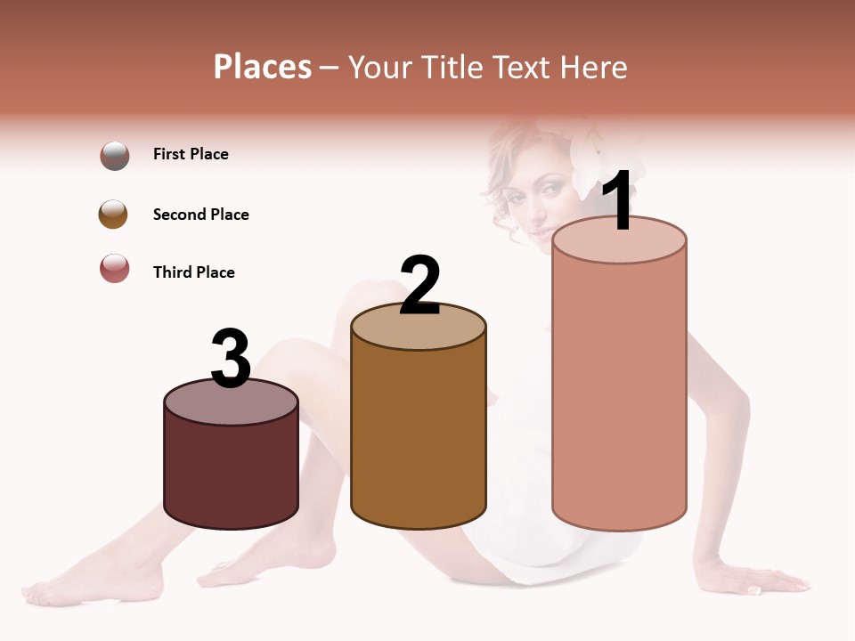 Spa Blond Curly PowerPoint Template